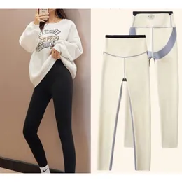 Lammsamt-Haifischhose für Damen-Outwear im Herbst und Winter, verdickte Barbie-Yoga-Schlankheitsbeine, hohe Taille, keine Spur, Bauch, Hüfte