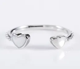 Modeschmuck 925 Silber Kristall Rovski Simple Wild Love Offener Ring Passend für Damen und Muttertagsgeschenke5527560