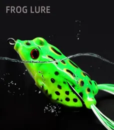 Goture Soft Frog Lure Esca in silicone 55 cm 125 g Crankbaits Esche da pesca Wobblers Esca artificiale con una bella scatola da regalare98944299662569