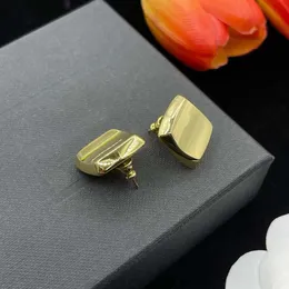 Stylish geometric square earrings, classic designer earrings, high quality brass, jewelry, ladies, Christmas, Valentine's Day, gifts, high quality with box