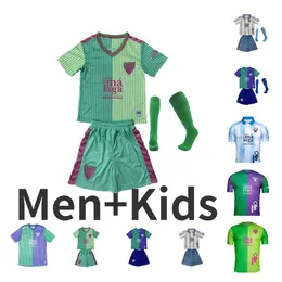 23 24 Malaga CF Soccer Jerseys 2023 2024 JUANDE LUIS MUNOZ FEBAS maillots de foot HICHAM PABLO RAMON Football Shirts FRAN SOL E. BURGOS RAMALHO CASTRO Men Kids Uniforms k