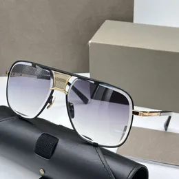 Sunglasses For Men Women Square MACH FIVE Style Anti-Ultraviolet Retro Plate Full Frame Eyeglasses Random Box