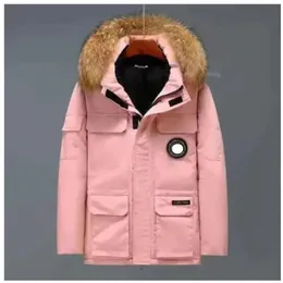 Canda Gosse Men's Down Moose Knuckel Parkas Jackets Goose Canada Winter Work Clothes Jacket Outdoor Fashion Fashion Broadcast 323 474
