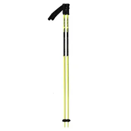 Ski Poles Double Board Ski Stick Adult Unisex Aluminum Pole Fluorescent Green Simple and Durable Ski Pole Snowboard Tool 231213