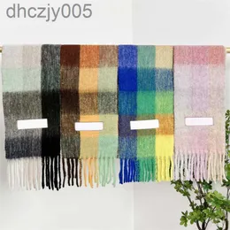 Plaid AC Cashmere Scarf Designers Blanket Winter winter winter winter 화려한 긴 술 에코 소프트 패션 커플 럭셔리 스카프 간단한 트렌디 한 HJ01 SQEM