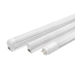 Tubo LED T8 T5 Staffa per apparecchi 10w 60cm 120CM 2 piedi Lampada a tubo fluorescente caldo freddo Bianco Rosso Blu 600mm T8 Illuminazione a tubo