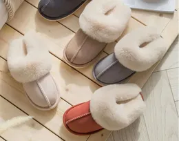 Hot Sell Classic Design AUS 51250 Warm Slippers Goat Skin Sheepskin Snow Boots Martin Short Women Keep Shoes 22 Color