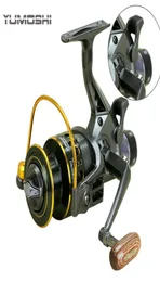 2018 New Double Brake Design Fishing Reel Super Strong Carp Fishing Feeder Spinning Reel Spinning Wheelタイプ釣りホイール6214733