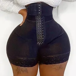 Taille Tummy Shaper Dames Platte Buik Butt Lifter Fajas Colombiaanse Veelkleurige Drie Breasted Elastische Heupshorts Shapewear Ondergoed Dames Homewear 231214