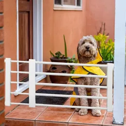 安全ゲート犬用犬の格納式ゲート低い犬の子供の赤ちゃん非スリップパッド階段の出入り口231213