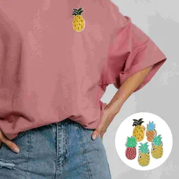 Broschen 5 Stück schöne Originalität Mode Obst Brosche Sommer Stil kleine frische Öl tropfende Ananas zufällig Rucksack Abzeichen