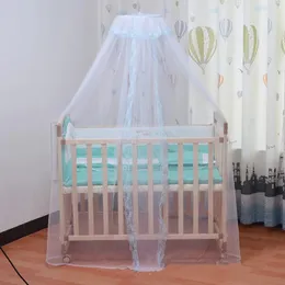 Crib Netting Flash Sale Universal Folding Mosquito Net Round Banopy Dome Baby Bed Cot Decor Decor Enfant Bedding Cradle 231213