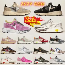 Luxo Itália Marca Originais Running Sole Sapatos Golden Goooose Designer Moafers Clássico Ditry Plataforma Treinadores Para Homens Mulheres Sapatilhas Ao Ar Livre Sapatos