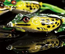 Livsliknande mjuk liten hoppgroda som engagerar betet silikonbett för skit fiskutrustning crankbait crankbaits 22 färger8794606