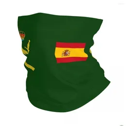 Sciarpe Sciarpe Bandiera Della Spagna Plus Emblema Guardia Civile Bandana Collo Er Maschera Spagnola Sciarpa Ciclismo Sport All'aria Aperta Uni Adt Traspirante Dro Dh4Fg