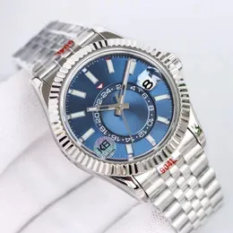 Mäns Watch Automatic Mechanical 1: 1 Super Clone 9001 Movement 42mm rostfritt stål Brand Watch Luminous Sapphire Waterproof Montreux Luxury Sapphire Watch Dhgates