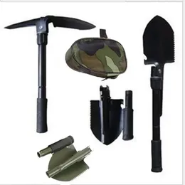 الأدوات الخارجية على قيد الحياة Survival Spade مجرفة Dibble اختيار أداة حديقة الطوارئ متعددة الوظائف العسكرية المحمولة المجرمة التخييم 231214