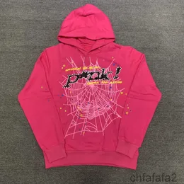 23ss Spider Pink Sp5der Sudaderas con capucha Sudaderas jóvenes Streetwear Thug 555555 Angel Hoody Hombres Mujeres 11 Web Jersey Entrega rápida PQGJ