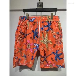 남자 반바지 Gotoola Street 패션 빠른 건조 느슨한 꽃 커플의 5 점 2023 Summer Beach Casual Pants 남자