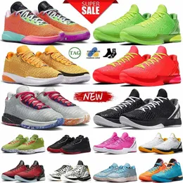 Reverse Grinch 20 xx Basketball Shoes Mamba Men Big Stage Chaos 5 Protro Rings Metallic Gold All Star I Promise Mens Trainers Sports Sneakers