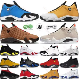 14 Scarpe da basket 14s Light Ginger Laney Winterized Archaeo Brown Challenge Red Uomo Hyper Royal Nero Bianco