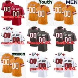 Futbol Jersey Tampabaybuccaneerscustom Erkek Kadın Gençlik Ryan Neal Jamel Dean Shaquil Barrett Vita Vea Trey Palmer Baker Mayfield Mike E Red