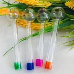 Pipas para fumar Pyrex Glass Oil Burner Pipe Mini Mano Grueso Colorf Drop Entrega 2022 Home Garden Hogar Sundries Acc Accesorios Dh8D9