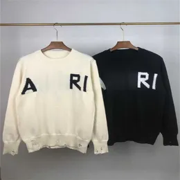 Erkek Sweaters Erkekler Sweater Erkekler Sweatshirt Tasarımcı Sweater Külot Kadın Hoodie Dış Giyim Açık Mektup Spor Giyim Sıradan Çift Giyim Çekme