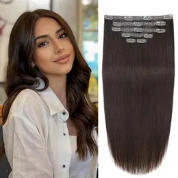 Syntetiska peruker Homeproduktcenterstraight Natural Light Brown Honey Ombre Balayage European Womens Hair Clip 231215