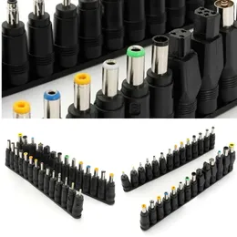 Yeni dizüstü bilgisayar adaptörleri şarj cihazları 28pcs DC Güç Adaptör Kitleri Evrensel 5.5 mm x 2.1 mm AC Güç Adaptörü Dizüstü Bilgisayar Güç Kaynağı Fişi Jack Setleri Konektörü