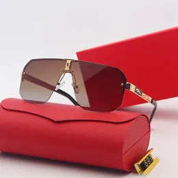 Nuevas gafas de sol de cuerno de búfalo, gafas de sol deportivas de moda para hombres y mujeres, gafas de madera de bambú rectangulares sin montura, gafas con cajas ca293s