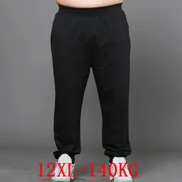 Mens Pants big pants 170KG plus size 11XL 12XL loose stretch large 6XL 7XL 8XL 9XL 10XL spring casual black50 52 54 56 58 231215