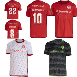 Clube 23 24 SC Internacional Futebol Jerseys Mens Team 6 Rene Bustos 22 Hernandez Henrique Patrick Adriano Wanderson Mauricio Henrique Cardoso Camisa de Futebol Kits