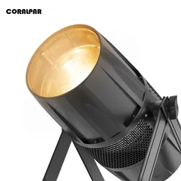 CORALPAR IP65 Impermeabile LED 300W Zoom Par COB Illuminazione bianca calda per DJ Discoteca Matrimonio Chiesa Palcoscenico all'aperto