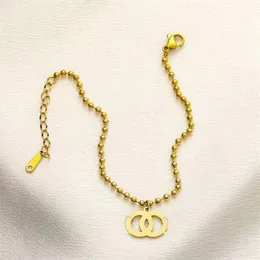 Золотые браслеты с буквами для женщин, браслет с подвесками из бисера, элегантный позолоченный браслет Pulra, роскошный мужской дизайнерский браслет, повседневный простой браслет с буквой zb103