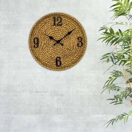 Zegary ścienne zegar zewnętrzny Wodoodporny dekoracje sztuki zegarek wiszący ogród wiszący