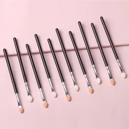 Make-up-Pinsel, 5 Stück, tragbarer Lidschatten-Schwamm-Pinsel-Stick, Lidschatten-Eyeliner, Augenbrauen-Lippen-Applikator, Augen-Kosmetik-Werkzeug