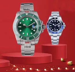 Relógio masculino de marca famosa relógios automáticos 40mm 904L pulseira de aço inoxidável fecho dobrável à prova d'água vidro de safira luminoso montre de Luxe presente