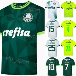 Club 23 24 Palmeiras Soccer Jerseys Mens Team 9 ENDRICK 10 RONY 14 ARTUR 19 BRENO 27 RIOS 23 VEIGA 18 LOPEZ 22 PIQUEREZ 15 GOMEZ 8 ZE RAFAEL Maglia da calcio Kit uniforme