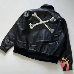 Мужские куртки WTAPS Кожаная куртка Американская уличная одежда в стиле Харадзюку Свободное пальто Ретро хип-хоп Трендовый бренд Wtaps 231215