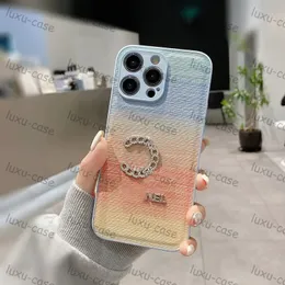 Funda para teléfono CHarm para iPhone 15 Pro Max 14promax 12 11 Xr Xs 13 pro max Funda para teléfono de diseñador Cajas para teléfono con diamantes de lujo c Funda a prueba de golpes Moda Y Phonecase rosa