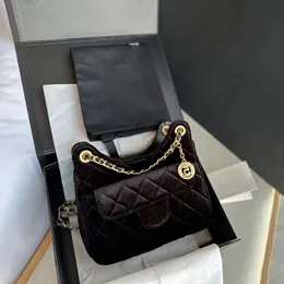 Canal hippie hobo preto veludo totes sacos de ombro 23c designers luxurys bolsa moda bolsa carteira compras cordão veludo