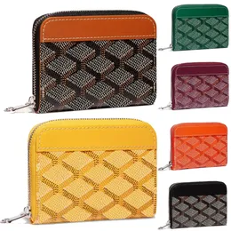 Designer Luxury Wallet Mini Purse Matignon Women Card Holder With Box Single Mens Holders Coin Purses Leather Pocket Interior Slotcard KeyChain Wristlets Card Case