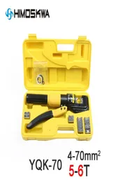 56T Cable lug Hydraulic Crimping Tool Hydraulic Crimping Plier Compression Tool YQK70 Range 470MM2 Pressure6914162