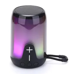 TG652 Bluetooth-Lautsprecher, pulsierender Lichteffekt, transparent, hohe Klangqualität, starker Bass, RGB, Geschenk, Bluetooth-Audio