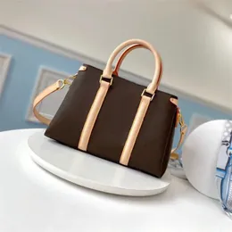 10a 1: 1 bayan çanta tasarımcısı kadın çanta çantası m44898 gerçek deri spor çantası lüksler tasarımcı çanta ile kutu üst kaliteli çanta 29cm