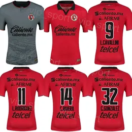 Klubb 23 24 Tijuana Soccer Jerseys Mens 10 Castaneda 8 Madrigal 11 Rodriguez 14 Rivera 32 Gonzalez 9 Cavallini 27 Blanco 15 Zaragoza 35 Balanta Football Shirt Kits