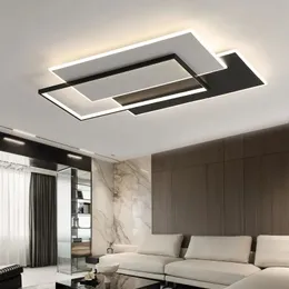 Простая круглая квадратная современная светодиодные люстры светильники гостиная столовая кухня спальня Потолочные лампы домашнее освещение в помещении