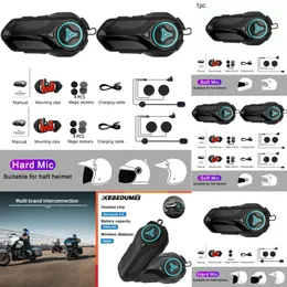 Araba Electronics Motosiklet İnterkom Kask Kulaklığı Bluetooth Interphoot 2 Rider IP67 Su Geçirmez Kablosuz İletişim Kulaklık