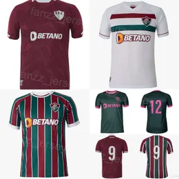 Футбольные майки Man Fluminense 4 MARLON 2023 24 Club Team 12 MARCELO 23 GUGA 8 MARTINELLI 10 GANSO 19 FERNANDES 21 ARIAS 45 LIMA 9 KENNEDY 2 XAVIER Комплекты футбольных футболок